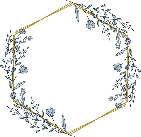 Hexagonal Frame Png に対する画像結果