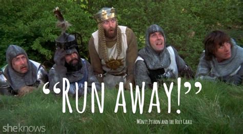 Run Away Monty Python
