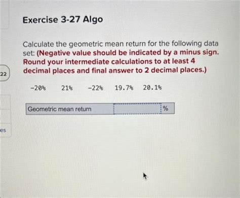 Image result for Geometric Mean Return Formula