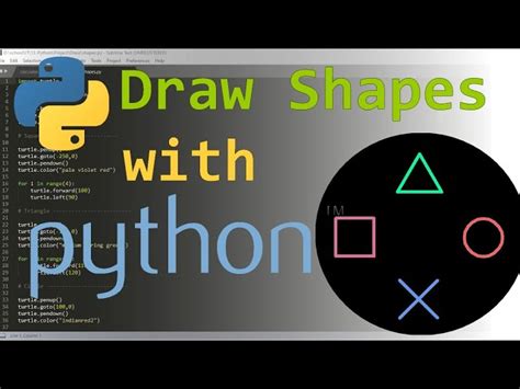 Image result for How to Draw Shape Python