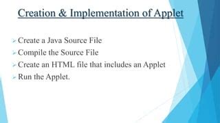 Image result for How to Make Java Applets