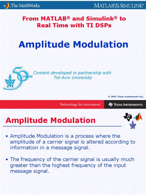 Image result for Amplitude Modulation MATLAB