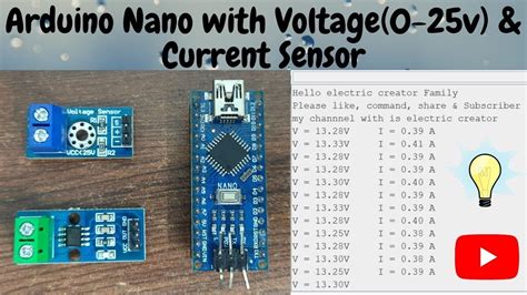 Image result for Arduino Voltage Current Sensor