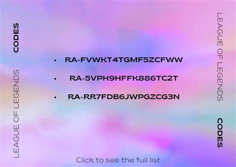 Free Redeem Code League of Legends માટે ઇમેજ પરિણામ