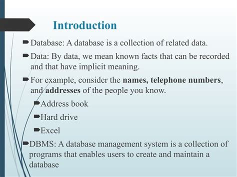 Image result for An Introduction to Database System PowerPoint
