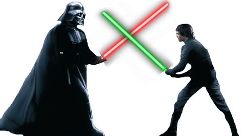 Image result for Luke vs Vader Blue