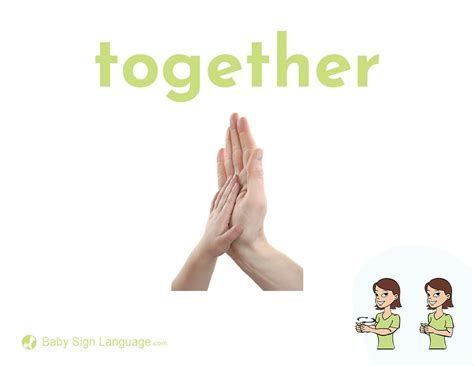 Image result for Together Sign Language