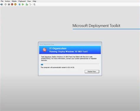 Toradh íomhá ar Task Sequence Script SCCM