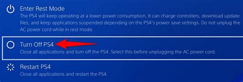 Toradh íomhá ar PS4 PowerOptions