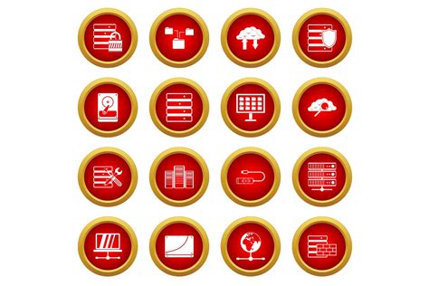 Image result for Database Icon Red