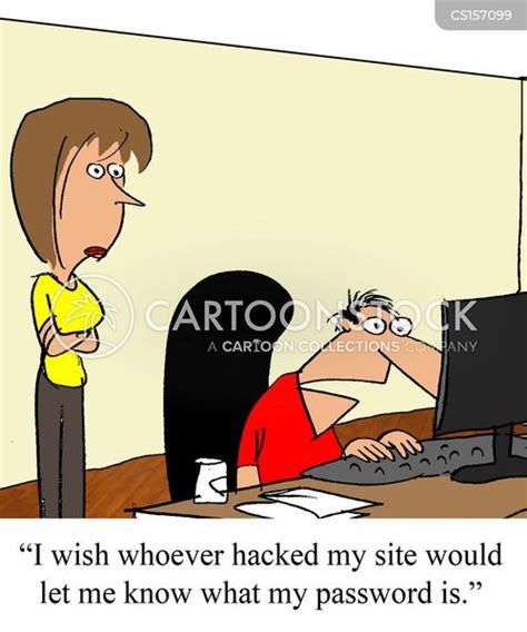 Computer Hacker Cartoons and Comics - funny pictures from CartoonStock