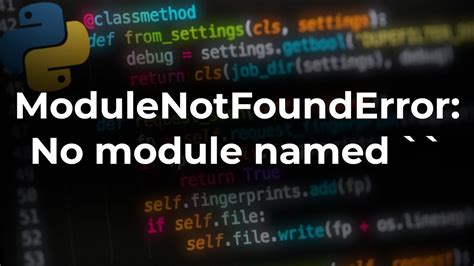 Modulenotfounderror No Module Named 'Excel Utility に対する画像結果