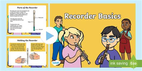 Image result for Recorder Basics