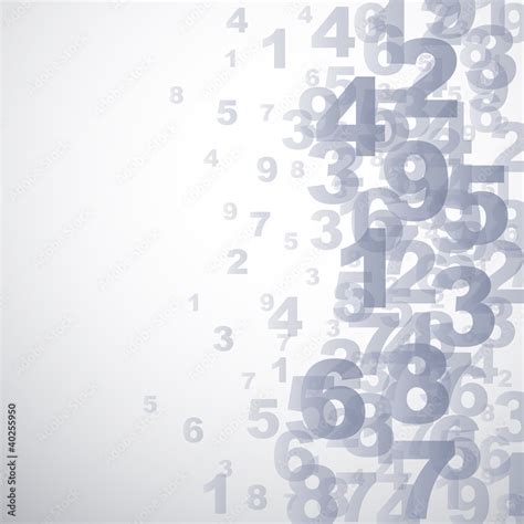 Image result for Abstract Numbers Background