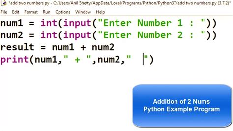 Simple Python Addition Code に対する画像結果