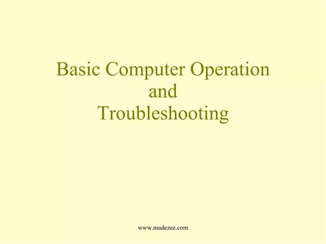 Toradh íomhá ar Basic Computer Operations PowerPoints with Pictures