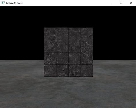 Depth Testing OpenGL に対する画像結果
