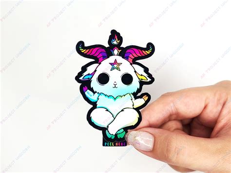 Image result for Baphomet Sticker