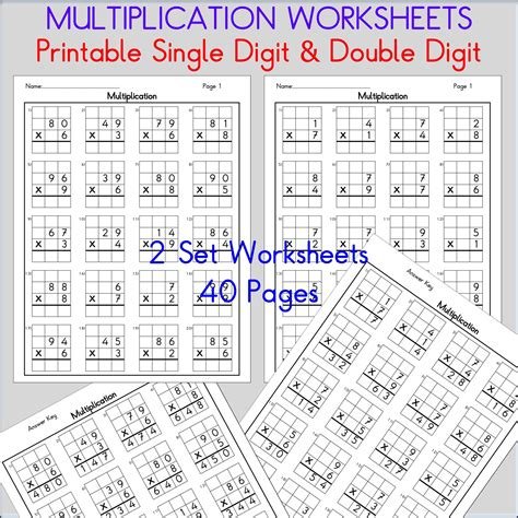 Image result for Double-Digit Multiplication Worksheets Beginners