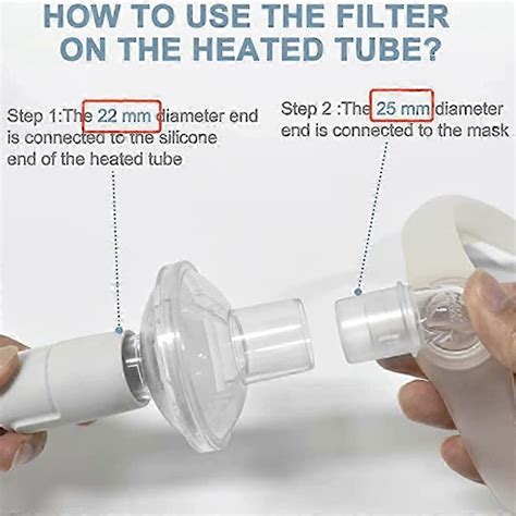 Toradh íomhá ar CPAP Machine HME Filter