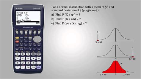 Normal Distribution On Casio Classwiz Calculator に対する画像結果