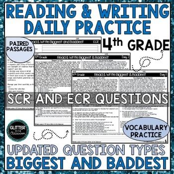 Image result for 4th Grade Reading Writing Worksheets