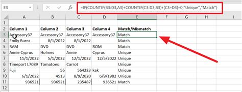Résultat d’images pour Excel How to Match Two Columns