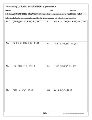 Afbeeldingsresultaten voor Biquadratic Equation Example Problems