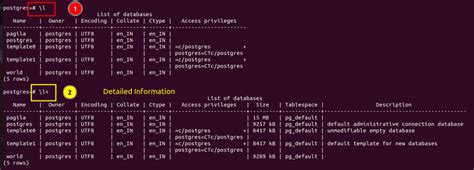 Image result for Show All Database PostgreSQL Query Tool