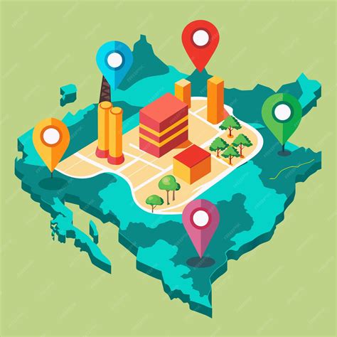 Image result for Map/Location Cartoon in Computer