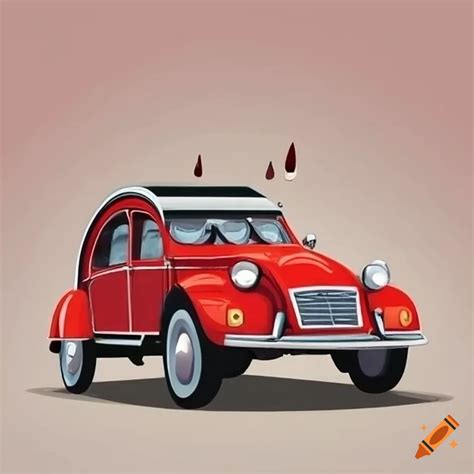 Image result for 2CV Cartoon