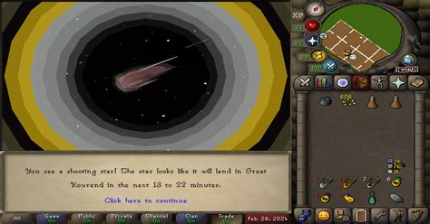 Toradh íomhá ar OSRS F2P Shooting Stars