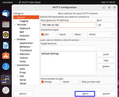 Image result for PuTTY SSH Unix