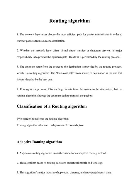 Image result for What Is Routing Algorithm in Computer Network