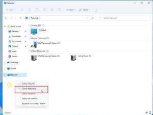 Network in Windows File Explorer-साठीचा प्रतिमा निकाल