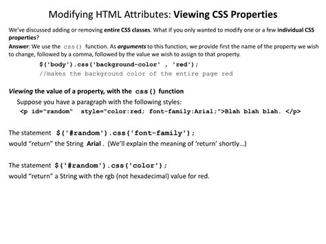 Image result for CSS and HTML Attributes
