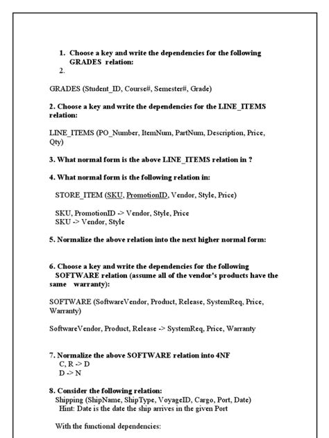 Image result for Normalization Exercises