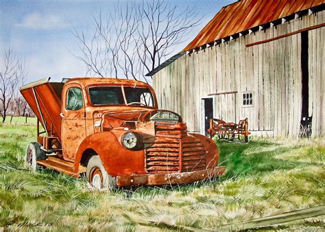 Image result for Old Farm Grain Trucks