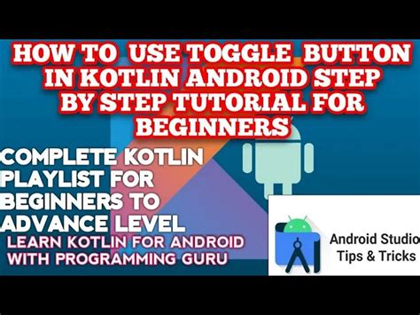 Toggle Button Android Kotlin に対する画像結果