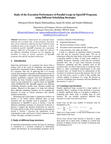 Image result for OpenMP Parallel Execution