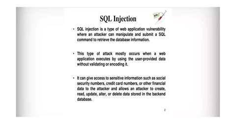 Image result for SQL Injection Prevention Motivation