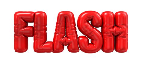 Toradh íomhá ar Flash Text