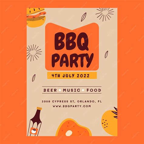 Image result for Spring BBQ Poster Template