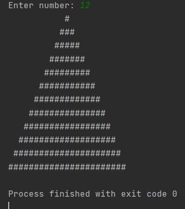 Hollow Pyramid in Python に対する画像結果