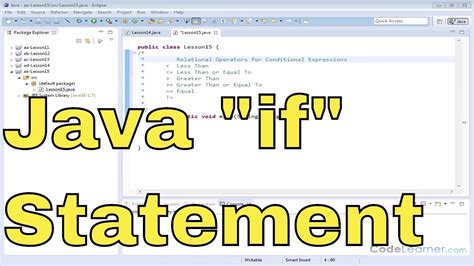 Image result for If And Java