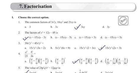 Factorisation Question に対する画像結果