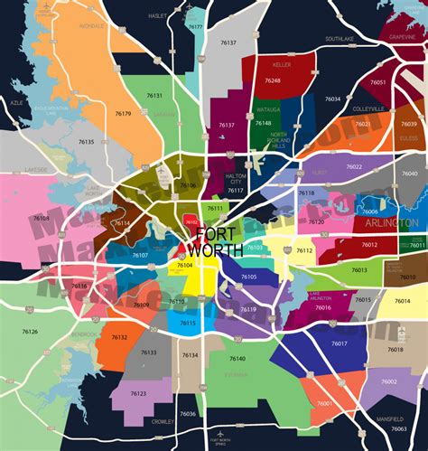 Image result for Houston Zip Code Map