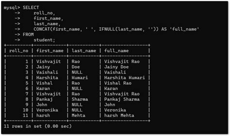 MySQL Ifnull に対する画像結果