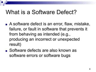 Image result for Defect Definition in Software Testing
