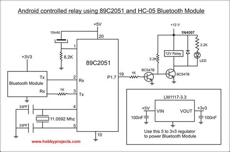 Image result for Bluetooth Module Schematic